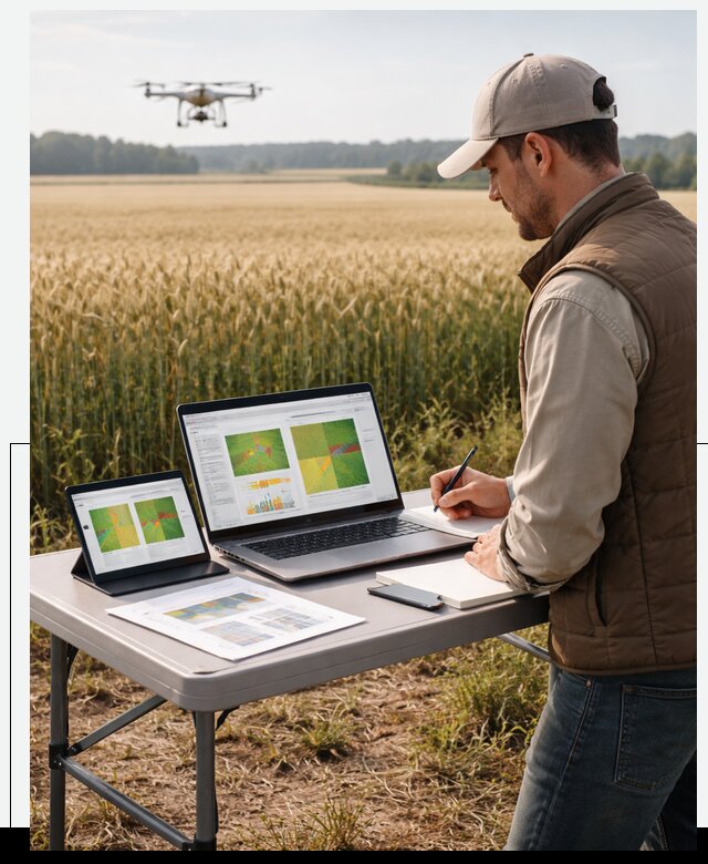 Система AI прогнозирования урожайности для точных агрономий в Мценске