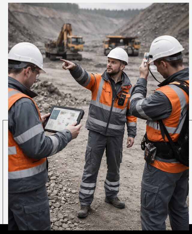 Система контроля персонала для горнодобывающей отрасли в Мценске