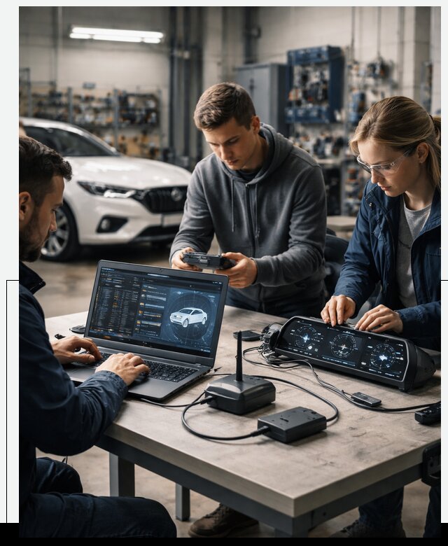 Разработка Connected Car и ПО для автопрома в Мценске