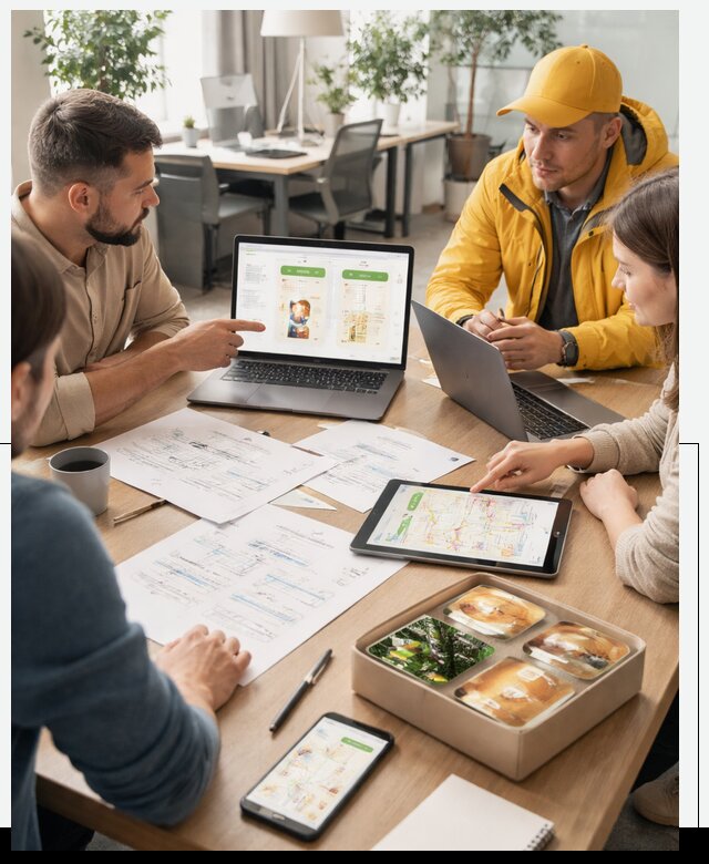 Разработка агрегатора доставки еды в Мценске от 15191 р., АвикейМцн